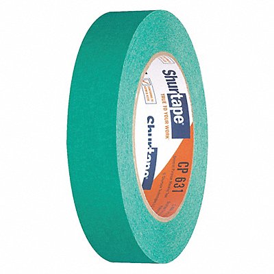 SHURTAPE CP631 Masking Tape 15/16 W 60 yd L Green PK36