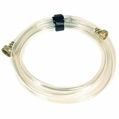 GRAINGER 1792 Water Hose 1/2 I.D.25 ft PVC