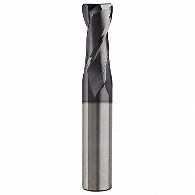 GRAINGER CEM14R2015 CR End Mill 0.015 CR 1/4 Dia 3/4 Cut