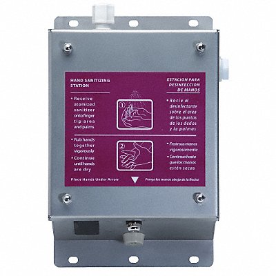 BEST SANITIZERS INC. AD10019 Hand Sanitizer Disp SLVR 7 570 mL 12 inD