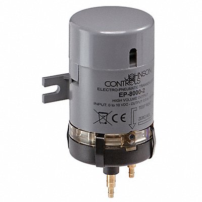 JOHNSON CONTROLS EP80001 Electronic Pneumatic Transducer 20 psi
