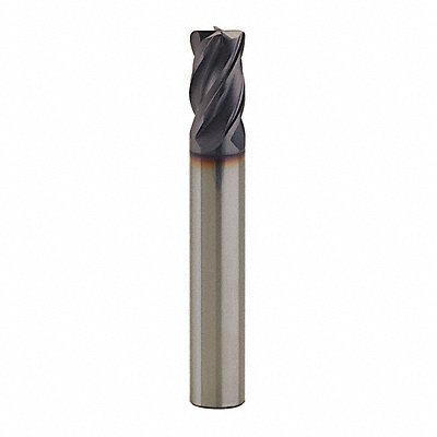 GRAINGER GM38R4015 CR End Mill 0.020 CR 3/8 Dia 7/8 Cut