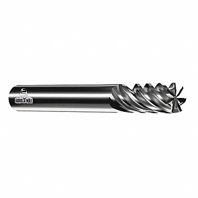 GRAINGER GMHT14FS7 Square End Mill Single End Carbide 1/4