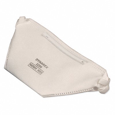 DYNAREX 2296 Disposable Respirator N95 FlatFold PK240