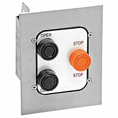 AMERICAN GARAGE DOOR SUPPLY 3BFX Control Station Alum 3 Buttons Nema 4