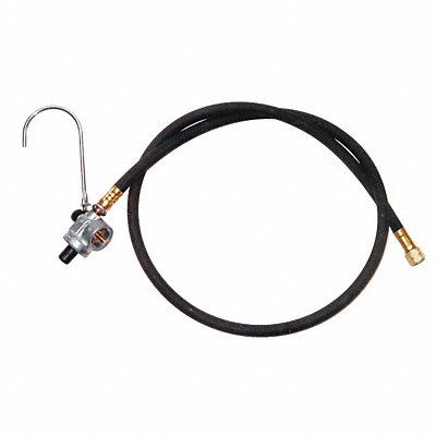 SIEVertical 301504 Gas Hose and Regulator 1/4 ID x 4 ft.