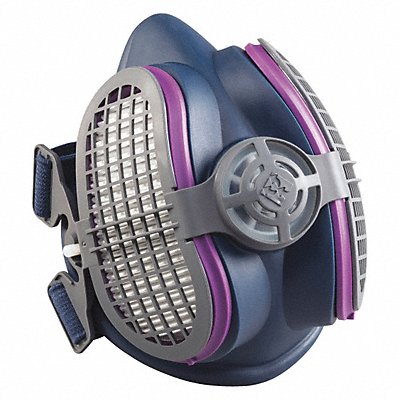 MILLER ELECTRIC ML00995 Half Mask Respirator Kit M/L Purple