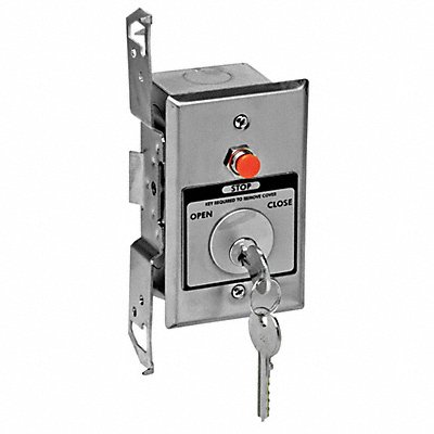 AMERICAN GARAGE DOOR SUPPLY HBFST1 Keyswitch 2 Buttons Tamperproof
