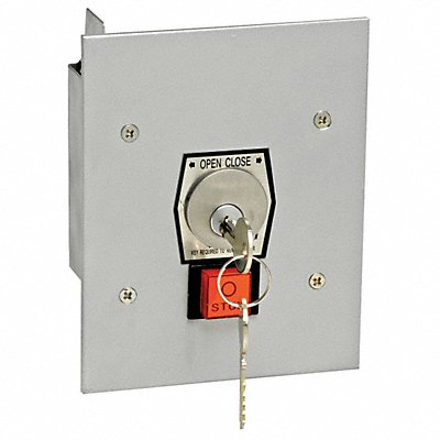 AMERICAN GARAGE DOOR SUPPLY 1KFS Keyswitch 2 Buttons With Stop