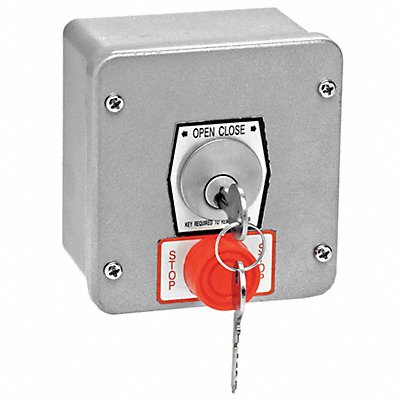 AMERICAN GARAGE DOOR SUPPLY 1KXS Keyswitch Surface Mount NEMA Rating 4
