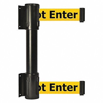 TENSABARRIER 896T233STDYAXC Belt Barrier Yellow w/Black Text