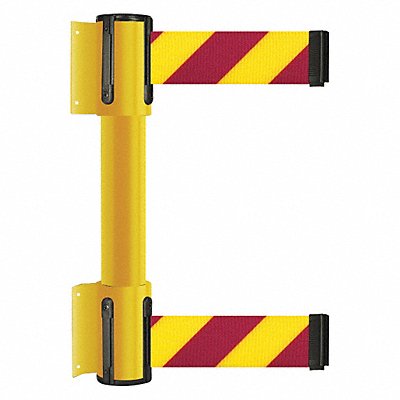 TENSABARRIER 896T235MAXD5XC Belt Barrier 13 ft Magenta/Yellow Strip