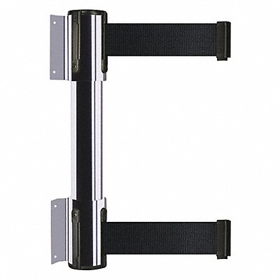TENSABARRIER 896T21PSTDB9XC Belt Barrier 7-1/2 ft 2 Belts Polished