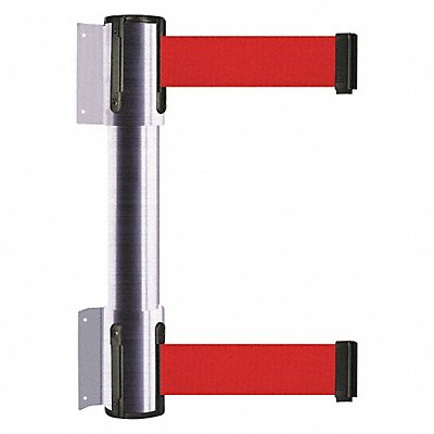 TENSABARRIER 896T21SSTDR5XC Belt Barrier 7-1/2 ft 2 inW Satin Chrome
