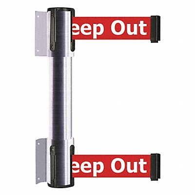 TENSABARRIER 896T21SMAXRHXC Belt Barrier Danger - Keep Out 2 Belts