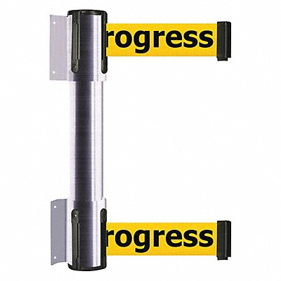 TENSABARRIER 896T21SSTDYCXC Belt Barrier 7-1/2 ft Satin Chrome