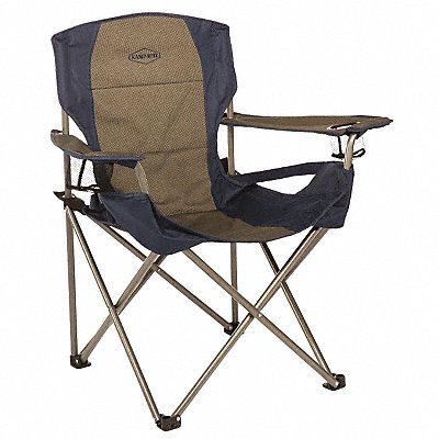 KAMP-RITE TENT COT INC CC026 Chair Blue/Grey 20 in L x 38 in H