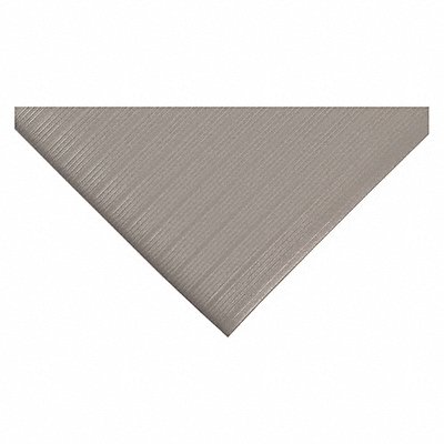 CONDOR 36VK93 Antifatigue Mat Grey 4ft. x 60ft.