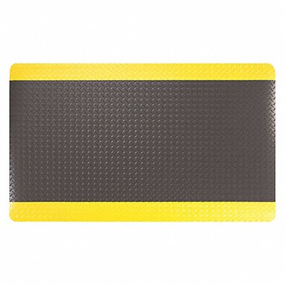 APACHE 3906509033X5 Anti-Fatigue Mat 9/16 Black/Yellow 3x 5