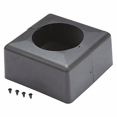 BOSCH EL50650BASE Bollard Base Cover Black 12.50 H 14.00 W