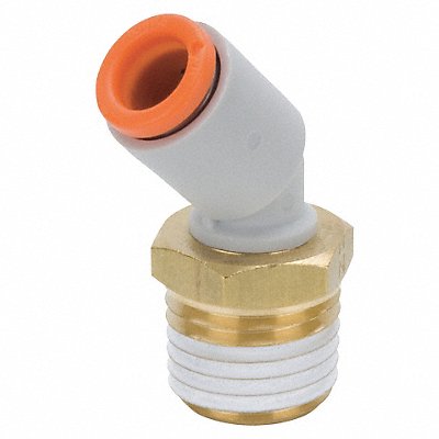 SMC KQ2K0735AS Male Elbow 45 Deg 1/4 in TubexMNPT