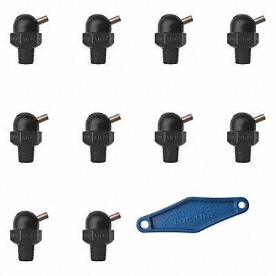 LOC-LINE 79011BLK Nozzle CT Style 0.062in.dia PK10