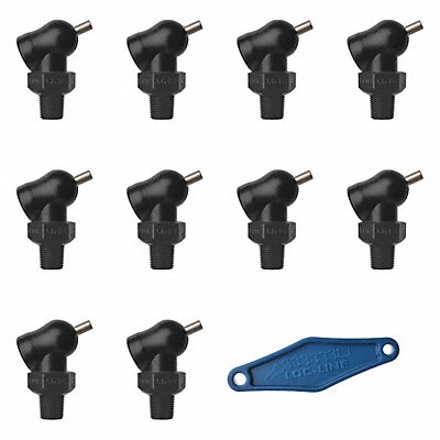 LOC-LINE 79041BLK Nozzle XR Style 0.062in.dia PK10