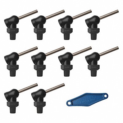LOC-LINE 79055BLK Nozzle XR Style 0.160india PK10
