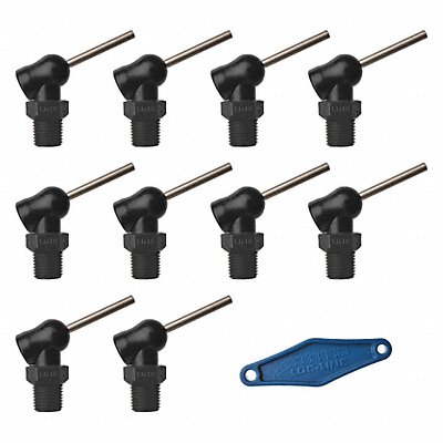 LOC-LINE 79091BLK Nozzle XR Style 0.117in.dia PK10