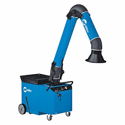 MILLER ELECTRIC 951511 Fume Extractor 10 ft L Arm 8 in Dia