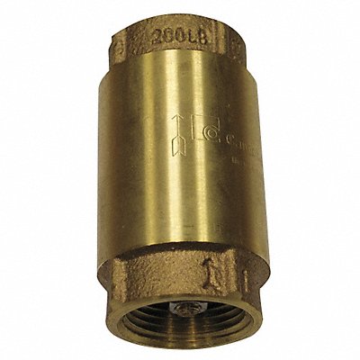 CAMPBELL CV8TLF Spring Check Valve 5 in Overall L