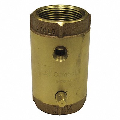CAMPBELL CVB4TLF Spring Check Valve with Taps