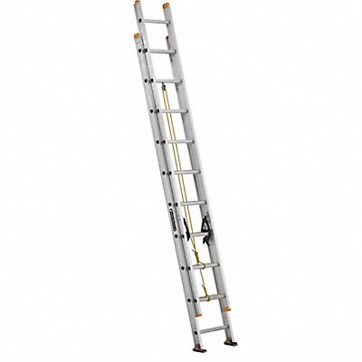 LOUISVILLE AE3220 Extension Ladder Aluminum 20 ft I