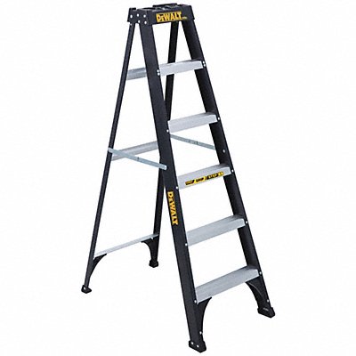 DEWALT DXL311006 Stepladder Fg 6 ft 250 lb.