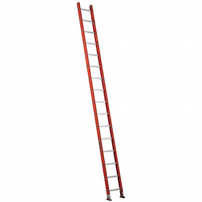 LOUISVILLE FE3116 Straight Ladder 16 ft 300 lb Fg