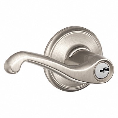 SCHLAGE F51AFLA619 Lever Lockset Mechanical Entrance Grd. 2