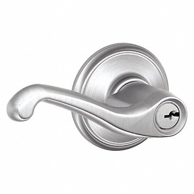 SCHLAGE F51AFLA626 Lever Lockset Mechanical Entrance Grd. 2