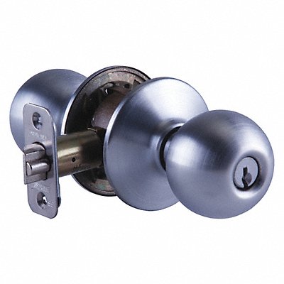 SCHLAGE F51AORB626 Knob Lockset Mechanical Entrance Grd. 2