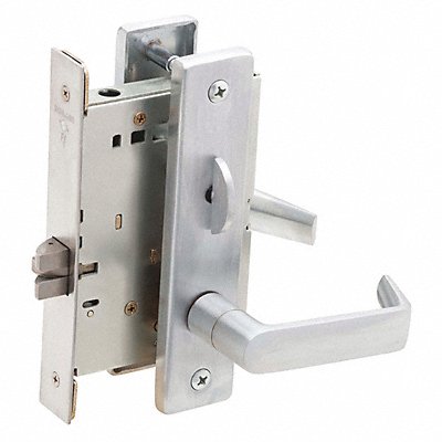 SCHLAGE L904006L626 Privacy Lock 06L Trim Satin Chrome