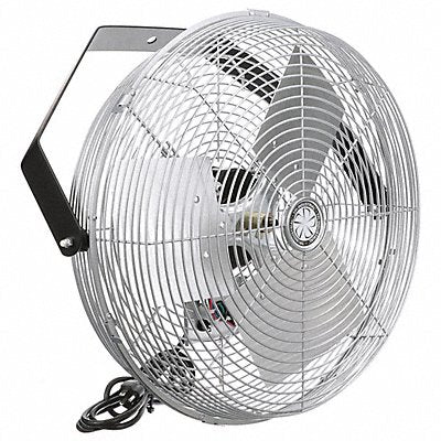 TPI INDUSTRIAL U18TE Workstation Fan 18 120V TEAO 1/8HP Gry