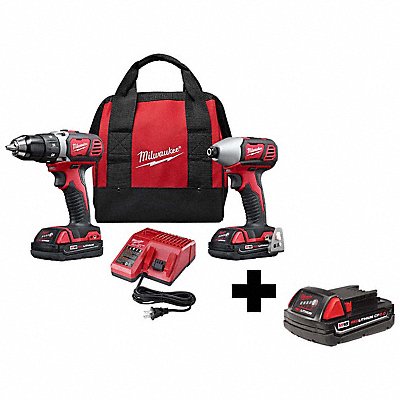 MILWAUKEE 26912200000000 M18 L2-Tool Combo Kit w M18 2.0 Battery