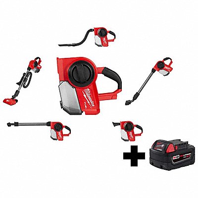 MILWAUKEE 9402048111850 M18 FUEL Vacuum w M18 XC5.0 Battery