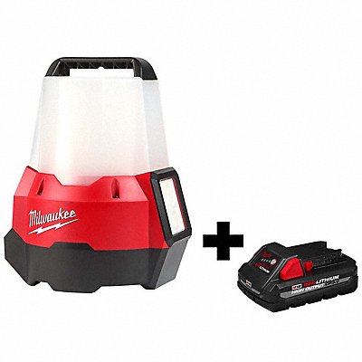 373WJ1 MILWAUKEE 21442000000000 Cordless Site Light Battery Incl
