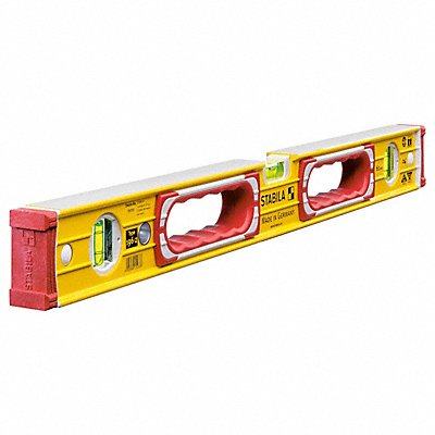 STABILA 37424 Box Level Aluminum 24 in L 3 Vials