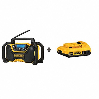 DEWALT DCR028BDCB203 Jobsite Radio 12V 20V Cordless