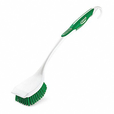 LIBMAN COMMERCIAL 10 Utility Brush Long Handle PET Bristles PK6