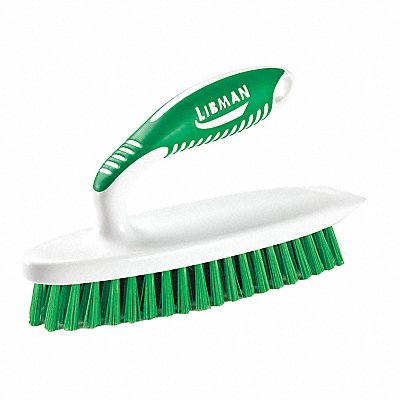LIBMAN COMMERCIAL 16 Scrub Brush Iron Handle PET Bristles PK6