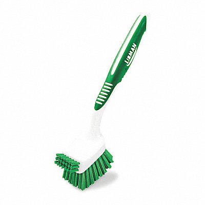LIBMAN COMMERCIAL 1042 Kitchen Brush Dual Scrub PET Bristles PK6