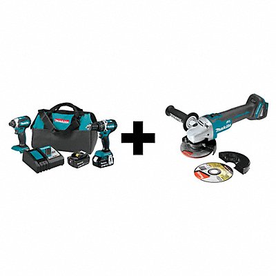MAKITA XT269MXAG04Z 18V LXT Brushless 2pc Combo Kit (4.0Ah)