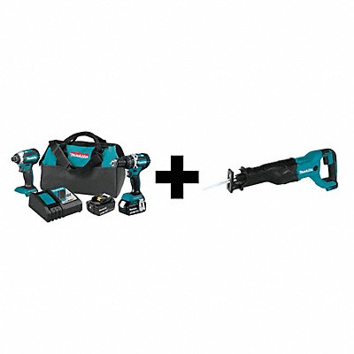 MAKITA XT269MXRJ04Z 18V LXT Brushless 2pc Combo Kit (4.0Ah)